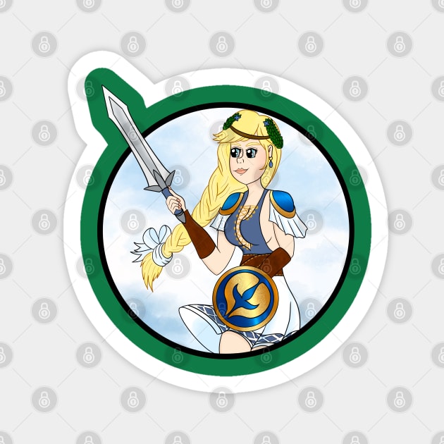 Sophitia V.2 Sticker by HazelGeek